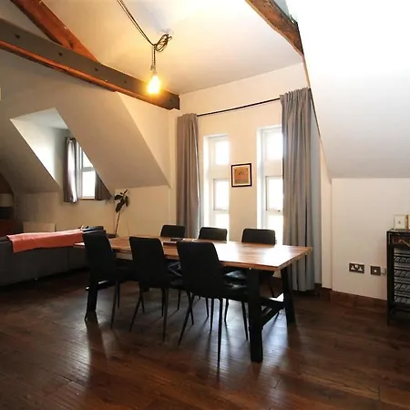 דירה Spacious New-york Style Trendy Penthouse In Centre לידס